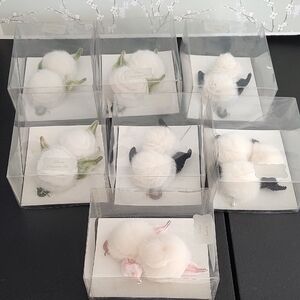 Chinchilla Fur Corsages